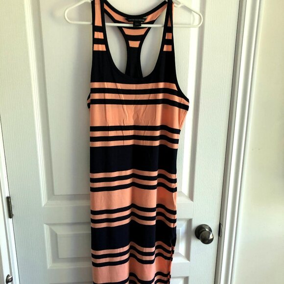 Midi Length Stripe Tank Dress by French Connection - Picture 1 of 4